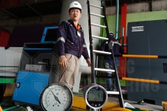 ทดสอบภาชนะรับแรงดัน hydrostatic test