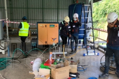 ทดสอบภาชนะรับแรงดัน hydrostatic test