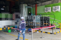ทดสอบภาชนะรับแรงดัน hydrostatic test
